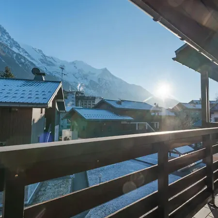 Sonnailles- Cosy 1ch 4pax Hypercentre Balcon Parking Chamonix