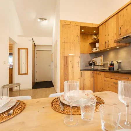Appartement Sonnailles- Cosy 1ch 4pax Hypercentre Balcon Parking Chamonix