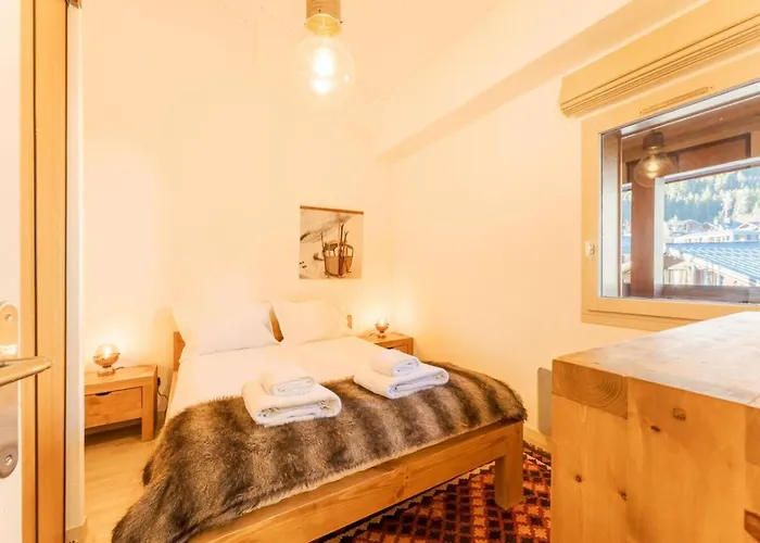 Sonnailles- Cosy 1ch 4pax Hypercentre Balcon Parking 公寓 *