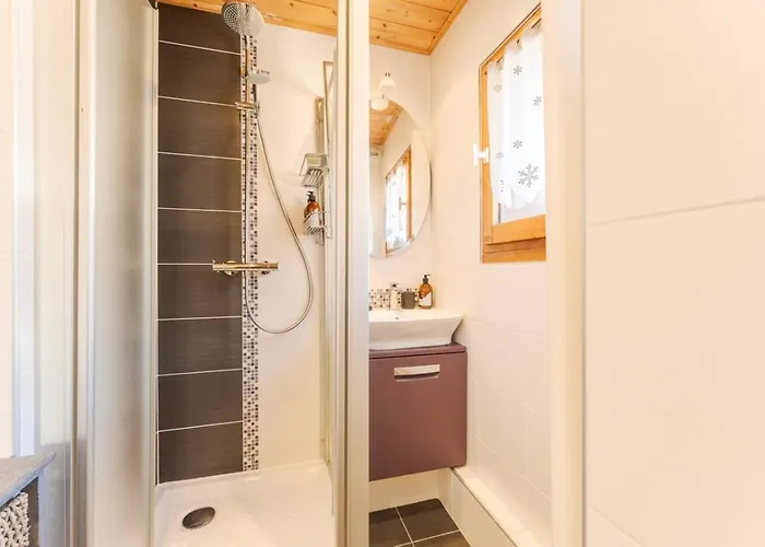 Sonnailles- Cosy 1ch 4pax Hypercentre Balcon Parking 公寓 霞慕尼